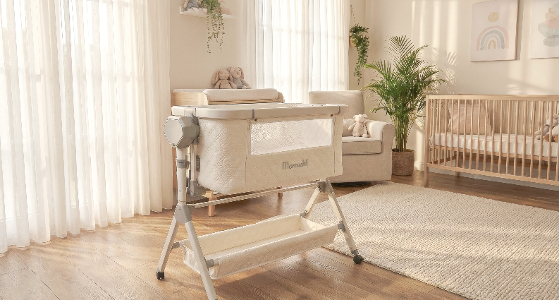 Momushk® Berço de Balanço Elétrico Multifuncional