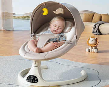Momushk® Cadeira de Balanço Automático para Bebê com Bluetooth MSK026