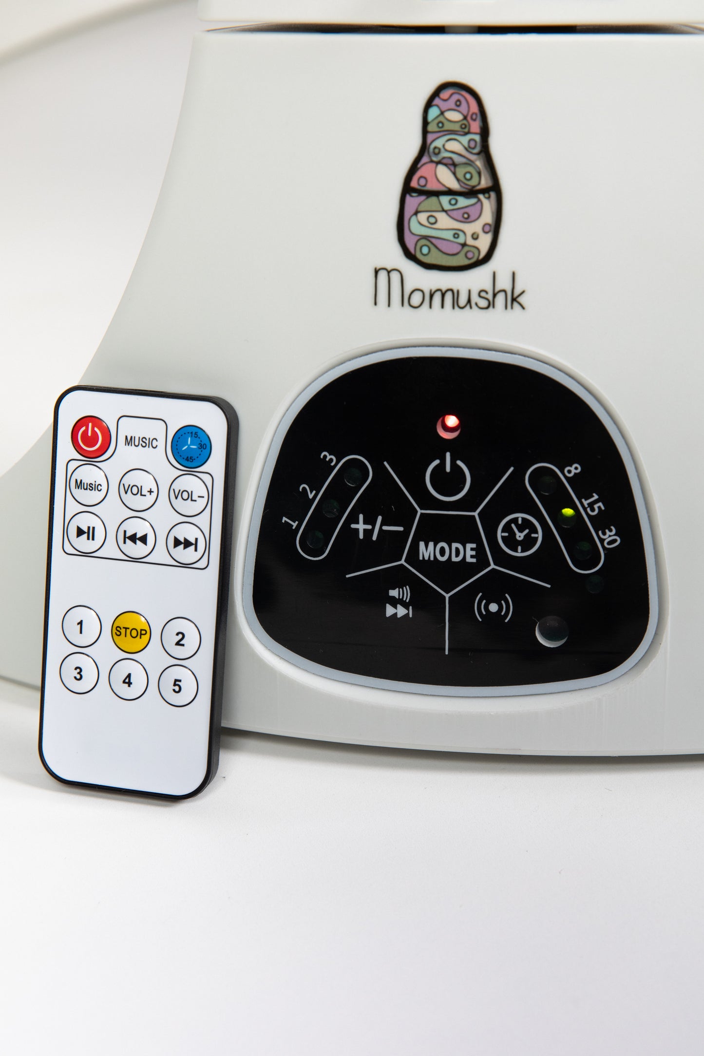 Momushk® Cadeira de Balanço Multifuncional com Bluetooth e Balanço Automático