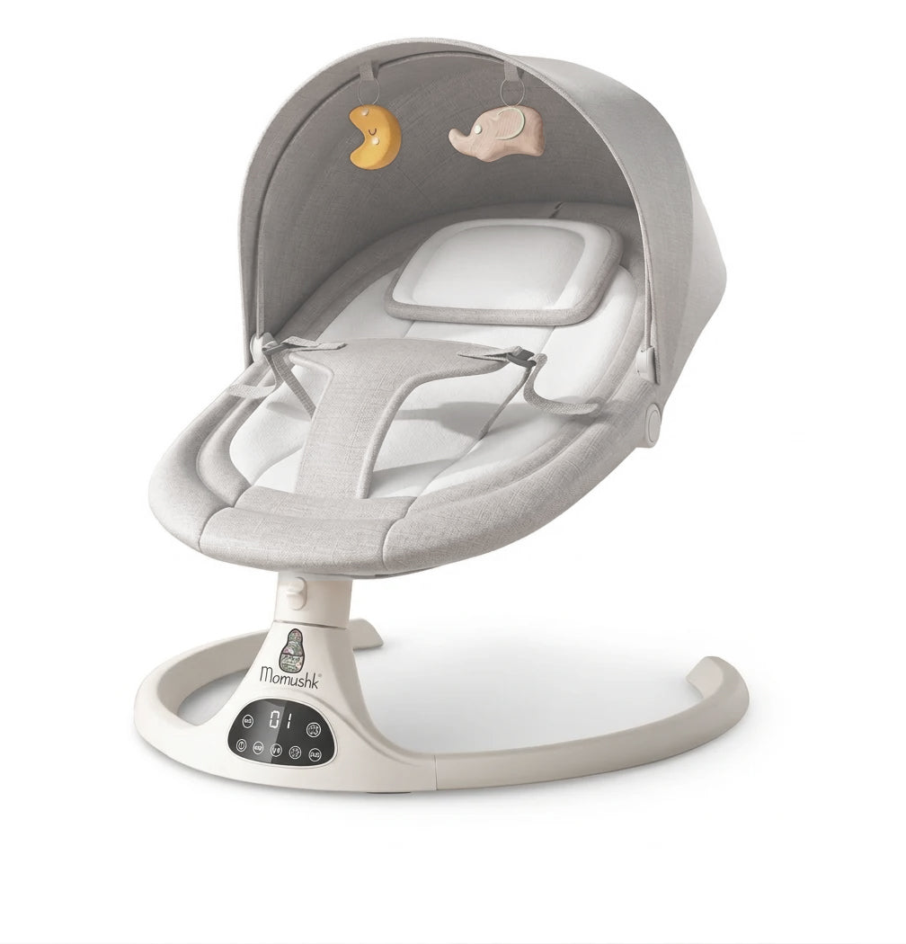 Momushk® Cadeira de Balanço Automático para Bebê com Bluetooth MSK026